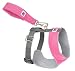 X-SMALL - PINK/GRAY - Doggles Comfort Harness