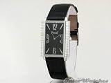 PIAGET Classic 1967 Collection Manual Mens Watch in 18K White Gold, Black Leather Strap, With BOX & PAPERS G0A26015