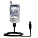 Classic Straight USB Cable for the Cingular Treo 650 with Power Hot Sync and Charge capabilities - uses Gomadic TipExchange Technology