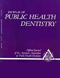 Journal of Public Health Dentistry