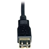 Tripp Lite U024-006 USB A/A Extension Gold Cable A-M/F for USB2.0 Cable - 6ft