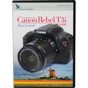 Blue Crane Digital zBC139 Basic Controls DVD for Canon Rebel T3i/EOS 600D