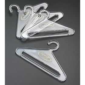 Doll Hangers - for 18 size Dolls such as American Girl (Measure 6 wide with 5 wide opening) by Carpatina LLC - Girlfriends Collection %C2%A8