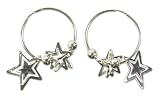 Earrings, 'Stargazers' 1.2 W 1.8 L