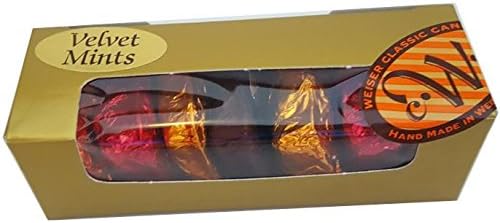 Velvet Chocolate Mint Truffles 1/4 Pound (4 oz.) - Weiser Classic Candies