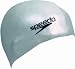 Sports : SPEEDO Badekappe Plain Flat Silicone Cap white