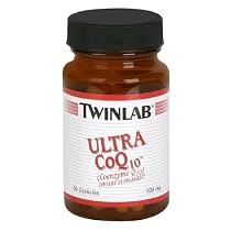 Twinlab Ultra CoQ10, 100mg, 60 Capsules
