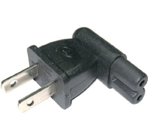Conntek 30002 Traveler Male Plug Adapter U.S. Male Plug To Laptop/Power Adatper IEC C7 Female Connector On Sale
