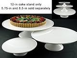 Large Pastry  Cheese Stand - White by Bia Cordon Bleu