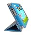 iShoppingdeals - for HP 7 G2 Tablet (Model 1311 Only) Folding Folio Skin Cover Case, Deep Sky Blue