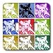 Sandy Mertens Right Pop Art Designs - German Shepherd Pop Art - Light Switch Covers - double toggle switch