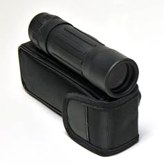 Monokular, Taschenteleskop, Alumium, gummiarmiert, 10x25, verg�tete Optik, Dioptrieneinstellung - praktisches, kleines Monokular f�r die schnelle Beobachtung bei hoher Vergr��erung - ideal f�r die Wanderung, Outdoor, Jagd, Urlaub, Sport, Pferderennen etc.
