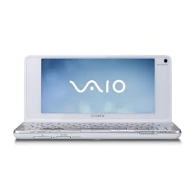 Sony Vaio P11ZW 8-inch Netbook, Intel Atom Z520 1.33Ghz, 2GB RAM, 60GB HDD, Vista Home Premium (White)