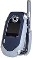 Body Glove Traction Case for Motorola V710 (Dark Blue/Silver)
