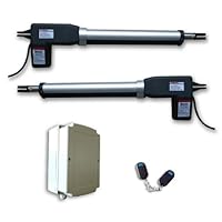 LockMaster LM902 Gate Opener Operator for Dual Swing Gates up to 20-feet Long and 1320-pounds