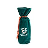14 NFL Miami Dolphins Velvet Wine Bottle Drawstring Bag