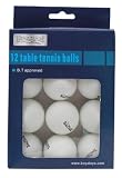 12 x TABLE TENNIS BALLS Ping Pong - WHITE - 38mm