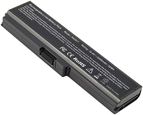 Herocell® Replacement Toshiba PA3817U-1BRS Laptop&amp;Computer&amp;Tablet Battery 5200mAh 6Cells Power Corder