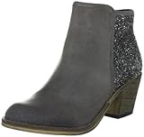 Bullboxer MA134685610MU210, Damen Fashion Halbstiefel & Stiefeletten, Silber (Silver/Grafite), EU 39