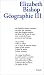 Géographie III (édition bilingue)