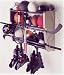 Tools & Hardware : Wall Mount Sports Gear Rack