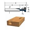 BOSCH 85608MC 3/8-Inch x 3/16-Inch Keyhole Router Bit 1/4-Inch Shank