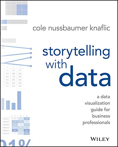 Storytelling with Data: A Data Visualization Guide for Business Professionals, by Cole Nussbaumer Knaflic