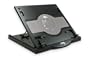 Connectland CL-NBK68001 Swivel Base 15-Inch Laptop Stand and Cooler, Metal Grill With Fan