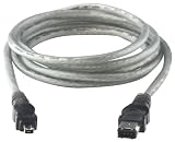Belkin 14FT IEEE 1394 Firewire 4Pin/6Pin 400 MBPS 28 Awg Ice