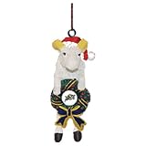 Navy Midshipmen NCAA Wreath Tree Ornament