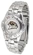 Western Michigan Broncos Suntime Ladies Sports Watch w/ Steel Band - NCAA College Athletics