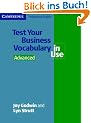 Test Your Business Vocabulary in Use Advanced (Cambridge Professional English)