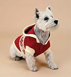 Red Hooded Snowflake Sweater Size Mini