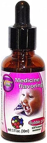 Bubblegum Flavor Medicine Flavoring Drops for Baby Child Kids Bad Tasting Drugs Medicines Yummy Meds by Yummy Meds