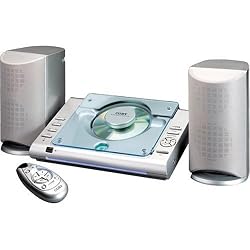 Coby CX-CD375 Micro Stereo System with Top-Loading CD Player