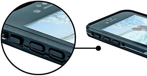 MAG Digital Waterproof Case for Iphone 6 /6s Waterproof Shockproof Snowproof Dirtpoof Protective Case Cover for Iphone 6 /6s 4.7 Inch (black)