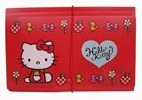 Hello Kitty Mini Organizer - Sanrio Hello Kitty Coupon Binder (Red)