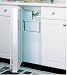 Marvel 25IMBBO 15" Crescent Cube Ice Maker with 15 lbs. Ice Storage, 12 lbs. Daily Production and No Drain Required: Black Cabinet/Requires Custom Panel