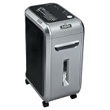 Powershred SB-99Ci Jam Proof Shredder, Cross Cut, 9" Throat, 17 Sheet Capacity, Silver & Black