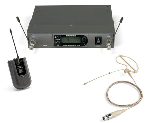 Samson AirLine Synth Earset - True Diversity UHF Wireless System