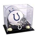 Indianapolis Colts Golden Classic Deluxe Mini Helmet Display Case