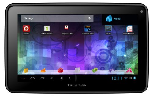 reviews Visual Land Prestige 7L - 7-Inch Tablet with 8GB Memory (Black)