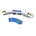 Electric train with remote control for wooden railways (Brio Compatible)