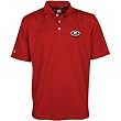 Georgia Bulldogs Excellence Performance Red Polo by Antigua