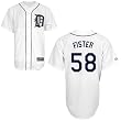 Doug Fister Detroit Tigers Replica Home Jersey by Majestic