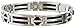 Sabona Cable Stainless Magnetic Bracelet title=