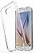 Samsung Galaxy S6 Case, VENA [RETAIN] Slim Hybrid Case with Shockproof TPU Cornerguard Bumper and Clear Scratch Resistant Hard Cover for Samsung Galaxy S6 (Crystal Clear)