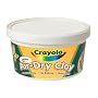 Crayola Air Dry Clay 2.5 Pound Tub-White