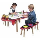 Super Art Table With Paper Roll