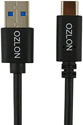 USB Type C Cable, OZLON USB 3.1 Type C USB-C to USB-A 3.0 Charging&amp;Data Transfer Cable for Nexus 6P/5X, Pixel C，ChromeBook Pixel, Lumia 950/ 950XL, Other Type-C Supported Devices 1 Meter